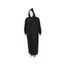 267C Classic Plus Waterproof Ankle Length Raincoat w/ Detachable Hood & Corduroy Collar, Black (2XL)