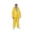 3003 Wizard Waterproof Rain Jacket w/ Detachable Hood & Bib Pants, Yellow (Medium)