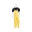 300BP Wizard Waterproof Bib Overall Rain Pants w/ Fly, Yellow (XL)