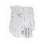 3220 Road Hustler Leather Drivers Work Gloves w/ Straight Thumb & Pull Strap (Medium)