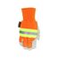 3440 Luminator High Visibility Thermosock Lined Leather Drivers Work Gloves w/ Wing Thumb (XL)