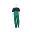 388BF Dominator Waterproof Rain Pants Bib without Fly, Green (Large)
