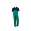 388BF Dominator Waterproof Rain Pants Bib without Fly, Green (3XL)