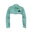 39100 Welding Cape Sleeve w/ Open Back, Limited Flammability Treated Cotton, Green (XL)