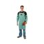 39136 Limited Flammability Treated Cotton Welding Apron, Green (36" x 24")