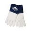 4850 Blue Beast Goatskin Leather Welding Work Gloves, 4.5" Cuff (Medium)