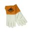 4952 Cowhide Leather Welding Work Gloves w/ 4.5" Russet Split Leather Cuff (Medium)