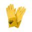4984 Mustang Deerskin Leather Mig/Tig Welding Work Gloves w/ Thumb Strap (Large)