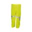 500RPW Luminator High Visibility Lightweight Elastic Waist Rain Pants, Lime (2XL)