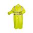 518C Luminator High Visibility Long Waterproof Raincoat w/ Reflective Stripes, Lime (2XL)