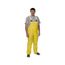 550BP Navigator Waterproof Bib Overall Style Rain Pants w/ Fly, Yellow (Medium)