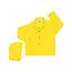 550J Navigator Waterproof Rain Jacket w/ Detachable Hood, Yellow (Medium)
