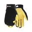 901 Deerskin Palm Mechanics Gloves w/ Flexible and Breathable Spandex Back (2XL)