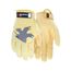 961M Mechanics Gloves w/ Gold Goat Grain Leather Palm, TaskFit Design & Reflective Logo (Medium)