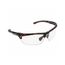 DM3 Dominator Anti-Fog Safety Glasses, 1.5 Magnifier, Clear Lens (Tortoiseshell/Brown)