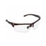 DM3 Dominator Anti-Fog Safety Glasses, 2 Magnifier, Clear Lens (Tortoiseshell/Brown)