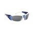 FF3 ForceFlex Safety Glasses, Duramass Anti-Fog Gray Lens (Blue/White)