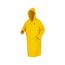FR200C Classic Waterproof Raincoat w/ Detachable Hood, Limited Flammability, Yellow (4XL)