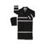FR267CR Classic Plus Waterproof Raincoat w/ Silver Reflective Stripes & Detachable Hood, Limited Flammability, Black (XL)