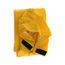 HBS100 Hydroblast Rain Jacket w/ Attached Hood, Adjustable Hook & Loop, & Bib Pants, Yellow (XL)