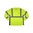 LSTSCL3ML Luminator High Visibility Long Sleeve Safety Work Shirt, Lime (3XL)