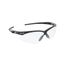 MP1 Memphis Safety Glasses, MAX36 Dual Coating Clear Lens (Black)