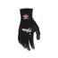 N9674 Ninja X Nylon/Lycra Abrasion Resistance Work Gloves w/ Bi-Polymer Coated Palm & Fingertips (Large)