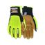 PD5931 Predator Mechanic Work Gloves, Sasquatch Leather Palm, TPR Back (Medium)
