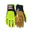 PD5931 Predator Mechanic Work Gloves, Sasquatch Leather Palm, TPR Back (XL)