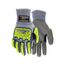 PD6951 Predator Mechanic Work Gloves, Polyurethane Palm, HyperMax HPPE, TPR Back (3XL)