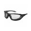 RP2 Swagger Flame Resistant Safety Glasses, MAX36 Dual Coating Foam Lined Clear Lens (Black)