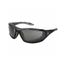 RP2 Swagger Flame Resistant Safety Glasses, MAX36 Dual Coating Foam Lined Gray Lens (Black)