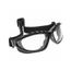 RP3 Swagger Flame Resistant Safety Glasses w/ Interchangeable Head Band, Foam Lined Clear Lens (Black)