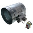 8" Automatic Make-Up Air Damper (Direct Wired)