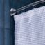 57" - 60" Curved Shower Rod w/ Magnetix Tension or Permanent Mount, MDN2170BN (Brushed Nickel)