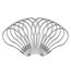 57" - 60" Curved Shower Rod w/ Magnetix Tension or Permanent Mount, MDN2170BN (Brushed Nickel)