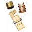 Fuse Reducer, J Class, 600 VAC/VDC, 400A, J646