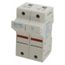 Fuse Holder, 2 Pole, DIN Rail Mount, 600 VAC/VDC, 30A, US3J2I