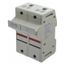 Fuse Holder, 2 Pole, DIN Rail Mount, 600 VAC/VDC, 60A, US6J2I