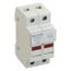Fuse Holder, 2 Pole, DIN Rail Mount, 1000 VDC, 30A, USM2I
