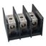 3-Pole Aluminum Intermediate Power Distribution Block, 350 MCM-6 AWG, 67003