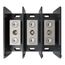 3-Pole Aluminum Intermediate Power Distribution Block, 350 MCM-6 AWG, 67003