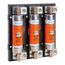 Class RK1 Time-Delay UL Power Fuse, 600 VAC/VDC, 200A, A6D200R
