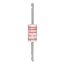 Form 600 Type 4 Fuse, 500V, 125A, A6Y125-4