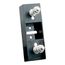 Fuse Block, 1000 VAC/VDC, 200A, Single Pole, Stud Terminal, P243C