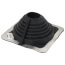 2-3/4" to 7" Square Multi-Flash Master Flash w/ Retrofit Option for Metal Roofs, Model #4 (Black EPDM)