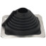 2-3/4" to 7" Square Multi-Flash Master Flash w/ Retrofit Option for Metal Roofs, Model #4 (Black EPDM)