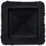 Closed to 5" Multi-Flash Square Vent Master Flash w/ Retrofit Option for Metal Roofs, Model #1 (Black EPDM)
