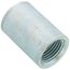 1/2" Galvanized Steel Merchant Coupling