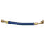 3/8" MegaFlow High-Speed Filter Dryer Hose, 1', 1/4" x 1/4" 45-Degree Flare (Blue)